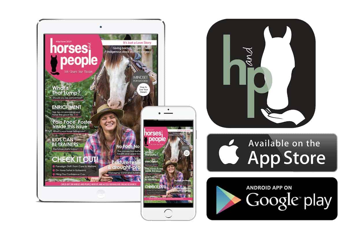 Digital sub app Horses and People Magazine digital subcription