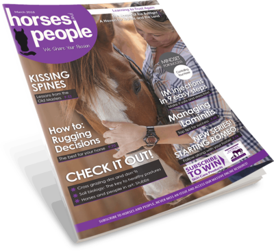 Horses and People March 2018 magazine cover