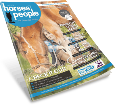 Horses and People April 2018 Magazine cover