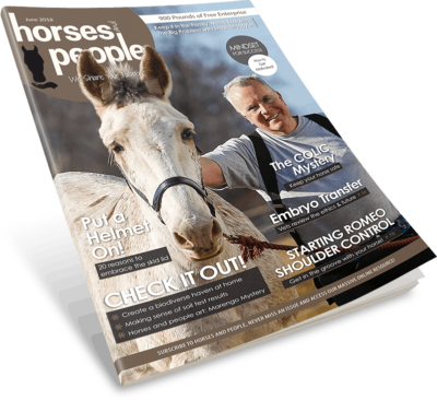 Horses and People Magazine June 2018 issue cover