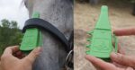 The ISES taper gauge is the size of two average fingers and used to check noseband adjustment. Noseband design