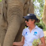 Dr Portland Jones, Diploma of Equitation Science, is a volunteer for the Human Elephant Learning Programs (HELP)