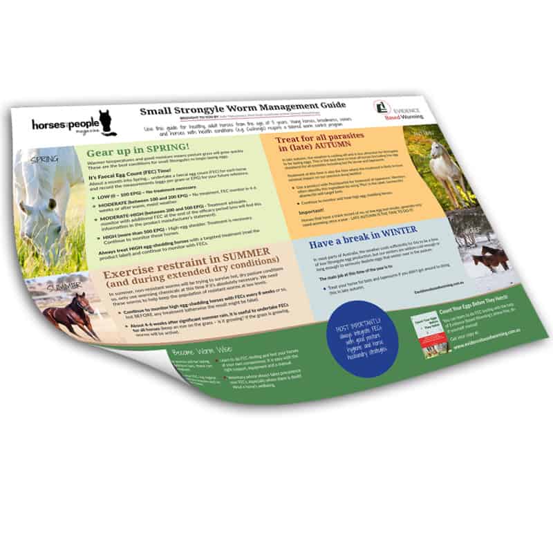 Seasonal Worming Guide - Small Stronglyle Worm Management in horses.