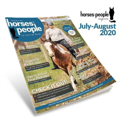 Horses and People Magazine July-August 2020 issue cover
