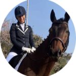 Gill Keegan is studying a diploma with Equitation Science International