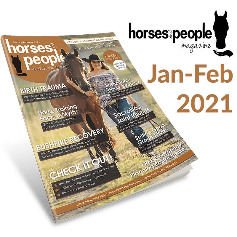 210102 Magazine Issue January-February 2021 Horses and People Magazine