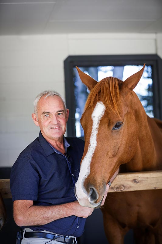 Australian equitation scientist Dr Andrew McLean 